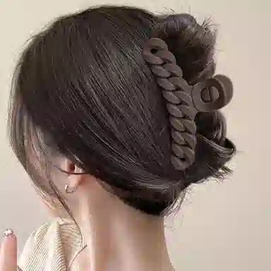 简应舒 高颜值时尚百搭 亚克力 发夹 男女同款情侣款