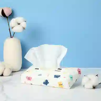 简应舒 柔软亲肤 干湿两用洗脸巾