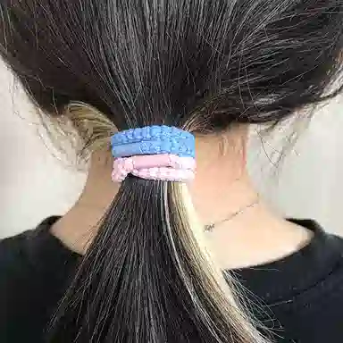 简应舒 简约耐用 橡筋 发圈 男女同款情侣款