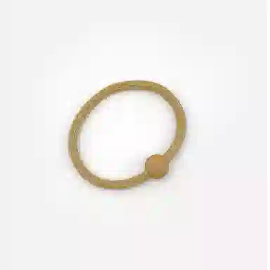 简应舒 简约耐用 亚克力 头绳 男女同款情侣款