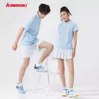 Kawasaki Polo Shirt Ice Blue