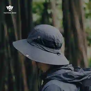 战术鸟 轻薄透气户外#好运 尼龙 渔夫帽 男女同款情侣款