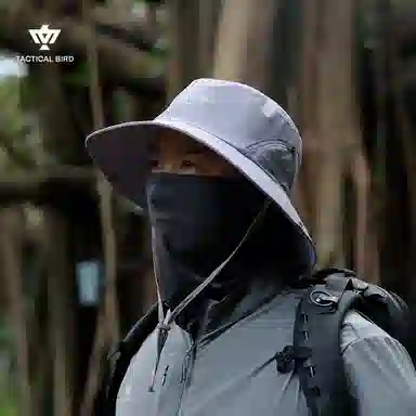 战术鸟 轻薄透气户外#好运 尼龙 渔夫帽 男女同款情侣款