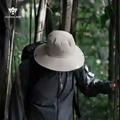 战术鸟 轻薄透气户外#好运 尼龙 渔夫帽 男女同款情侣款
