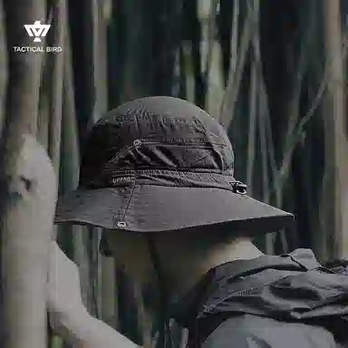 战术鸟 轻薄透气户外#好运 尼龙 渔夫帽 男女同款情侣款
