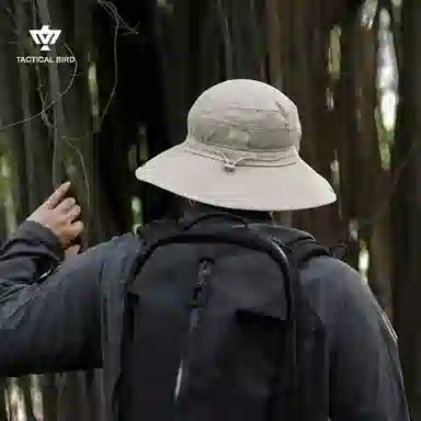 战术鸟 轻薄透气户外#好运 尼龙 渔夫帽 男女同款情侣款