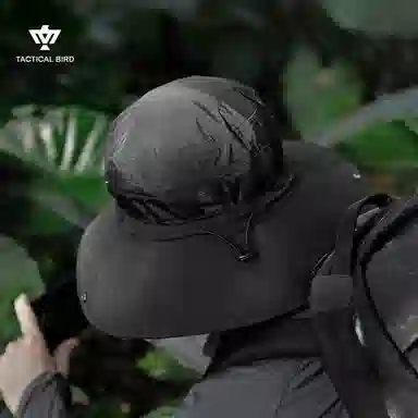 战术鸟 轻薄透气户外#好运 尼龙 渔夫帽 男女同款情侣款