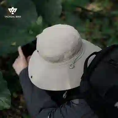 战术鸟 轻薄透气户外#好运 尼龙 渔夫帽 男女同款情侣款