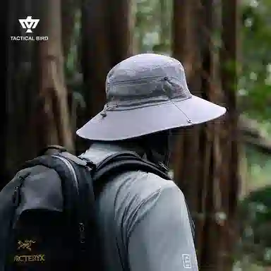 战术鸟 轻薄透气户外#好运 尼龙 渔夫帽 男女同款情侣款