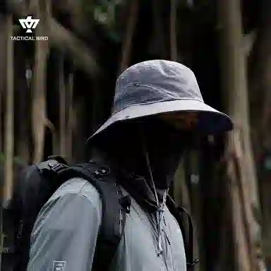 战术鸟 轻薄透气户外#好运 尼龙 渔夫帽 男女同款情侣款