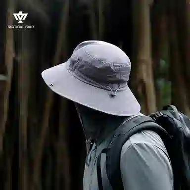 战术鸟 轻薄透气户外#好运 尼龙 渔夫帽 男女同款情侣款