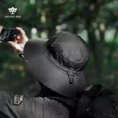 战术鸟 轻薄透气户外#好运 尼龙 渔夫帽 男女同款情侣款