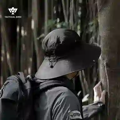战术鸟 轻薄透气户外#好运 尼龙 渔夫帽 男女同款情侣款