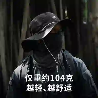 战术鸟 透气大头围登山 锦纶 渔夫帽 男女同款情侣款