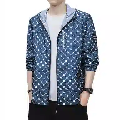 大白鲨 潮流薄款户外运动透气防晒服 男款