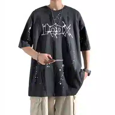 大白鲨 美潮流牌宽松百搭卫衣 男款