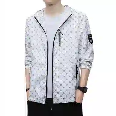 大白鲨 潮流薄款户外运动透气防晒服 男款