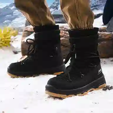 Jeep Snow Boots Black