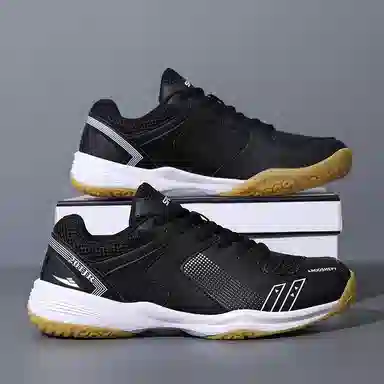 酷丁 网布 易弯折功能 减震 羽毛球鞋 男女同款