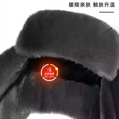 啄木鸟 大头围护耳冬季骑车防寒保暖 聚酯纤维 雷锋帽 男女同款情侣款