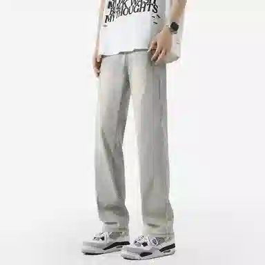 布客行 美式复古废土风多款式宽松显高显腿长休闲百搭牛仔裤牛仔裤 男女同款