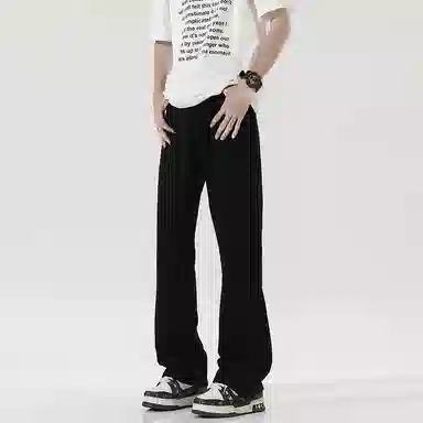 布客行 夏日复古废土风百搭显高显腿长工装感牛仔裤 男女同款