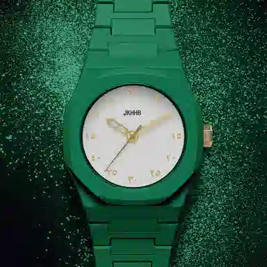 JKHHB Quartz Green Dial