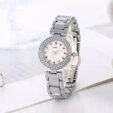 JKHHB Quartz Silver Dial