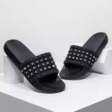 Yimino Quick-Dry Keyboard Slides Black