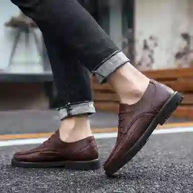 依米奴 时尚潮流 舒适百搭 日常通勤 休闲鞋 男款