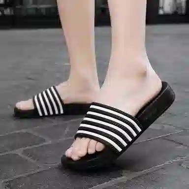 依米奴 高颜值 时尚舒适 低调百搭 日常通勤一字拖鞋 男款