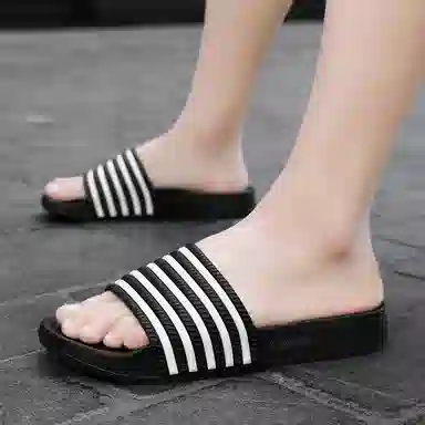 依米奴 高颜值 时尚舒适 低调百搭 日常通勤一字拖鞋 男款