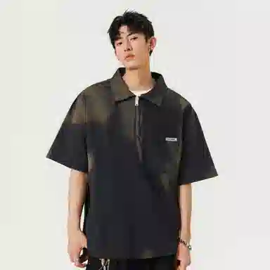 FAKE VINTAGE CleanfitTPolo