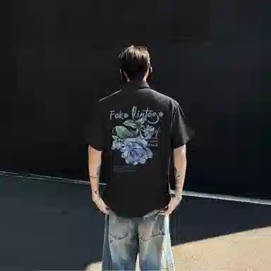 FAKE VINTAGE CleanfitPolo