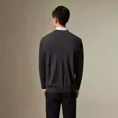 迪柯尼 时尚保暖纯色毛衣 男款