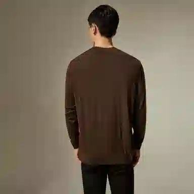 迪柯尼 时尚保暖纯色毛衣 男款