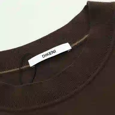 迪柯尼 时尚保暖纯色毛衣 男款