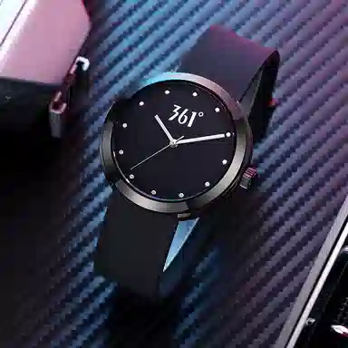 361° Quartz Watch Black Dial