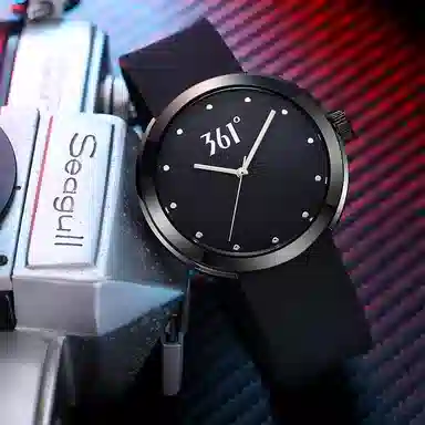 361° Quartz Watch Black Dial