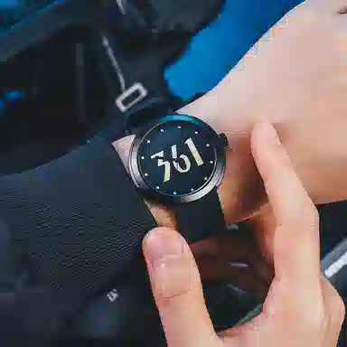 361° Quartz Watch Black Dial