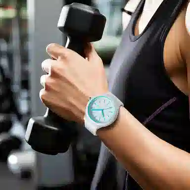 361° 12 Scale Quartz Watch Blue Dial