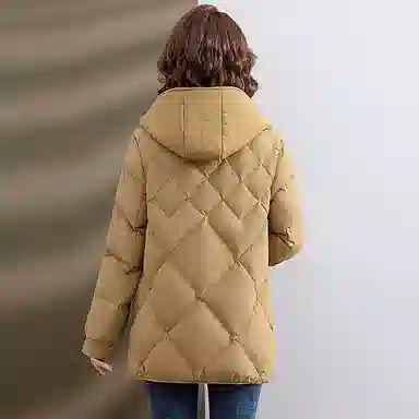 雅鹿 百搭休闲简约羽绒服 女款