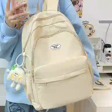 垣途者 简约百搭 复合布 双肩包 男女同款情侣款 多色