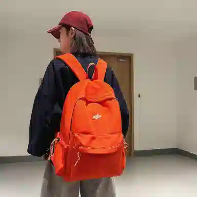 垣途者 韩版原宿简约百搭日系 尼龙 双肩包 男女同款情侣款 多色