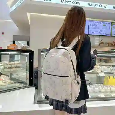 垣途者 涂鸦小熊韩版百搭 尼龙 双肩包 女款 多色