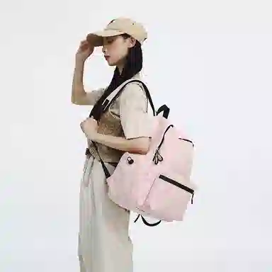 垣途者 简约百搭初高中大学生日系小清新背包 尼龙 双肩包 常规 男女同款情侣款 多色