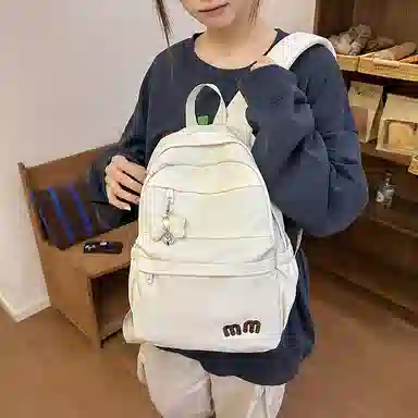 垣途者 日系小清新简约百搭韩版 尼龙 双肩包 常规 女款 多色