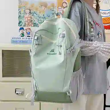 垣途者 时尚撞色百搭轻便小众 尼龙 双肩包 男女同款情侣款 多色