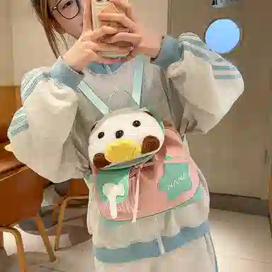 垣途者 可爱狗狗小众旅游 尼龙 双肩包 女款 多色