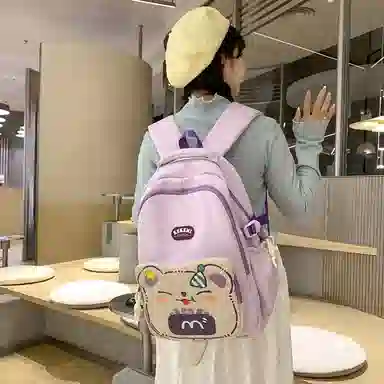 垣途者 卡通可爱日系百搭 尼龙 双肩包 女款 多色